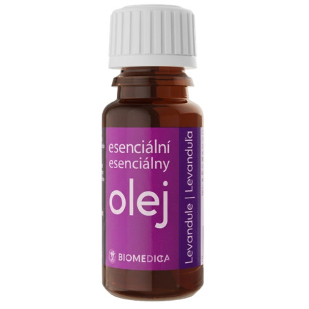 BIOMEDICA Esenciálny olej levanduľa 10 ml BIOMEDICA Esenciálny olej levanduľa 10 ml