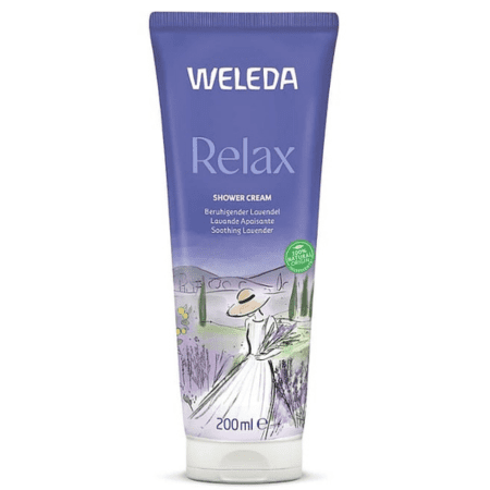 WELEDA Relax levanduľový sprchový krém 200 ml WELEDA Relax levanduľový sprchový krém 200 ml